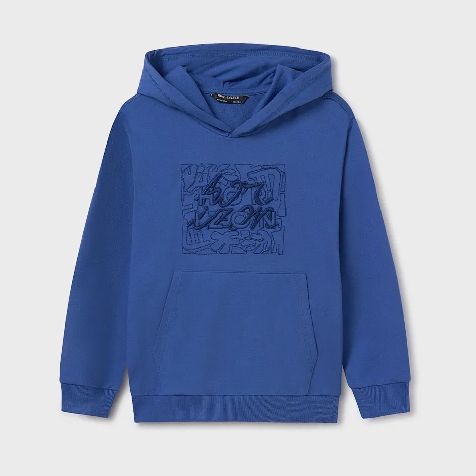 Mayoral Older Boys Hoodie 6481 Blue