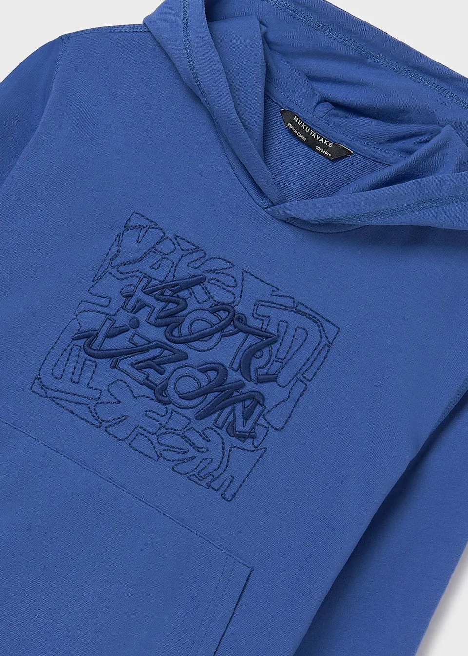 Mayoral Older Boys Hoodie 6481 Blue