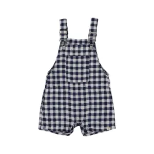 Me & Henry Galleon Overalls - Blue Check