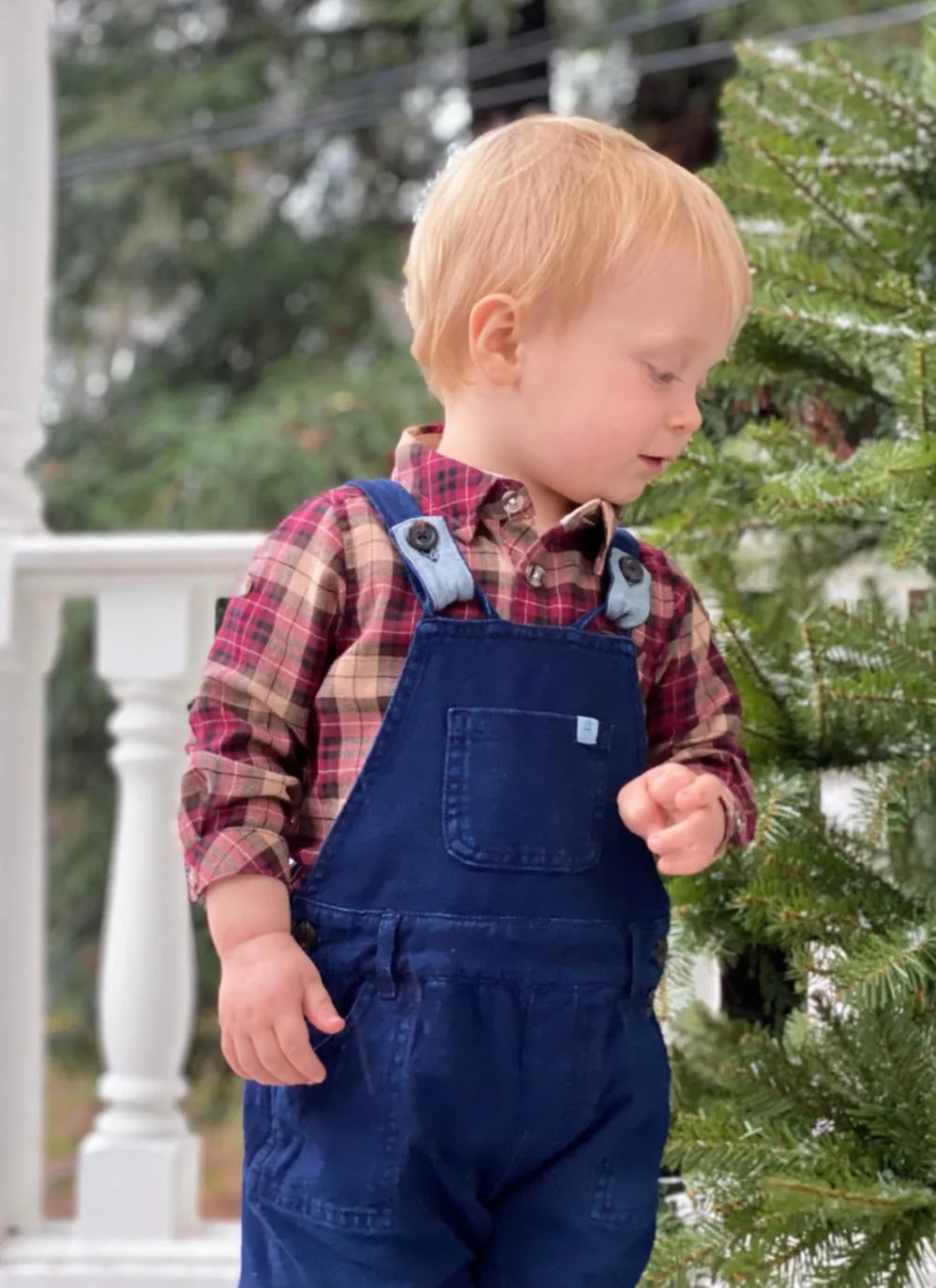 Me & Henry Gleason Overalls: Sizes 6M to 24M