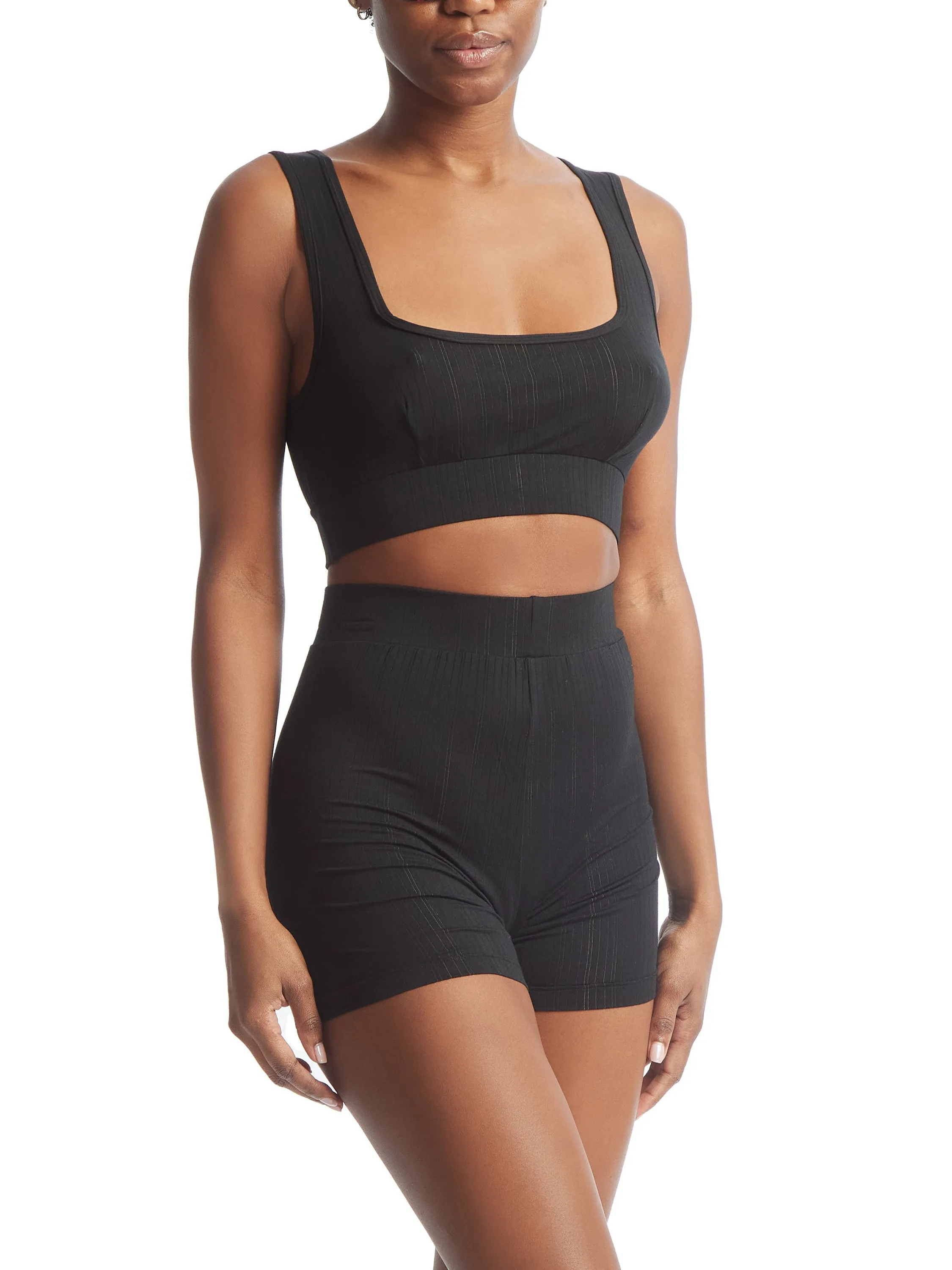 MellowLuxe™ Lounge Bralette Black