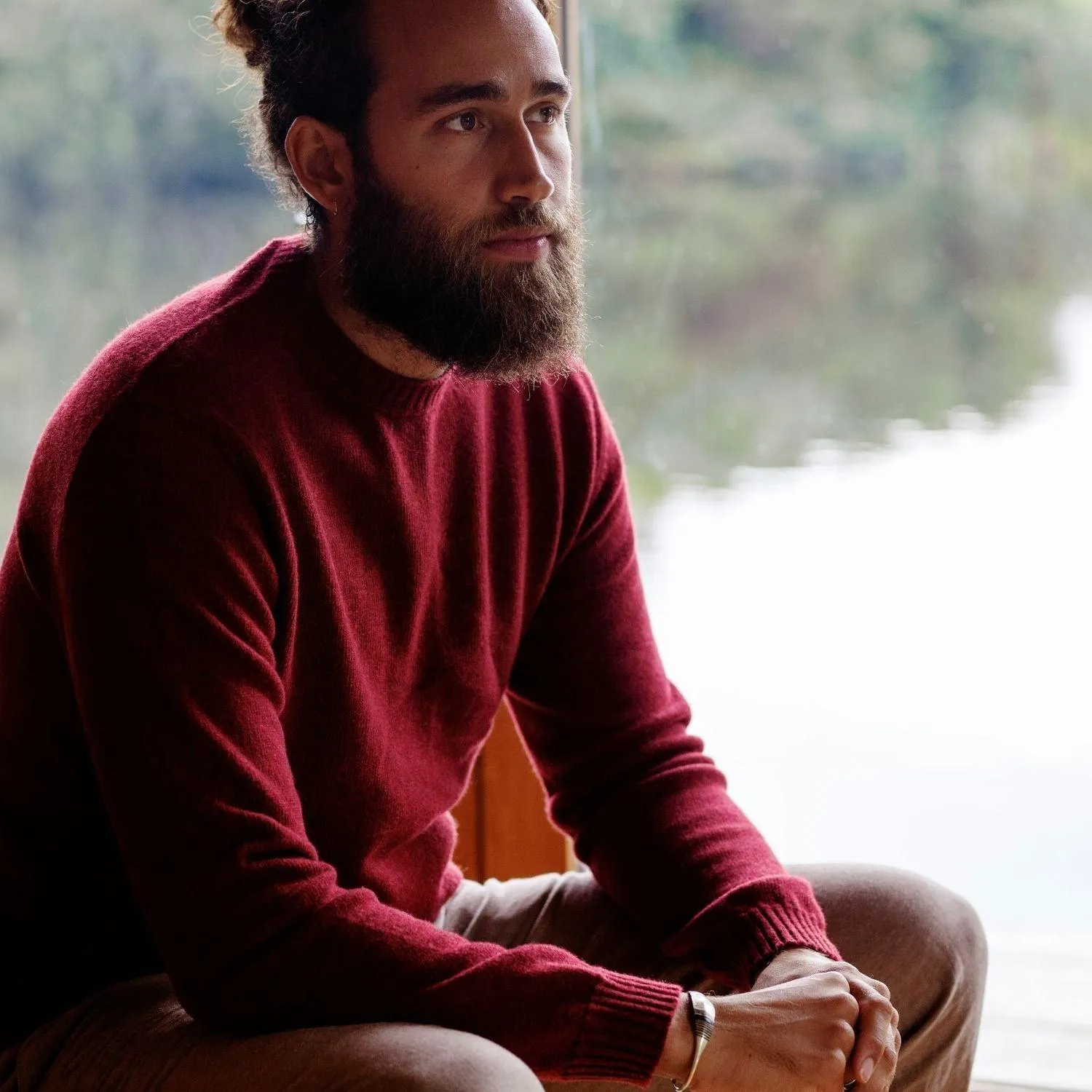 Men's Classic Crew Wool Sweater