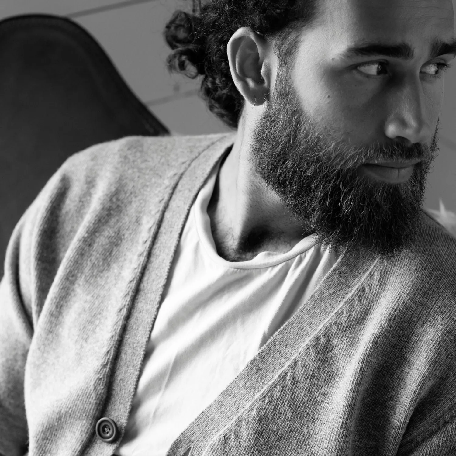 Men's Classic Wool Cardigan