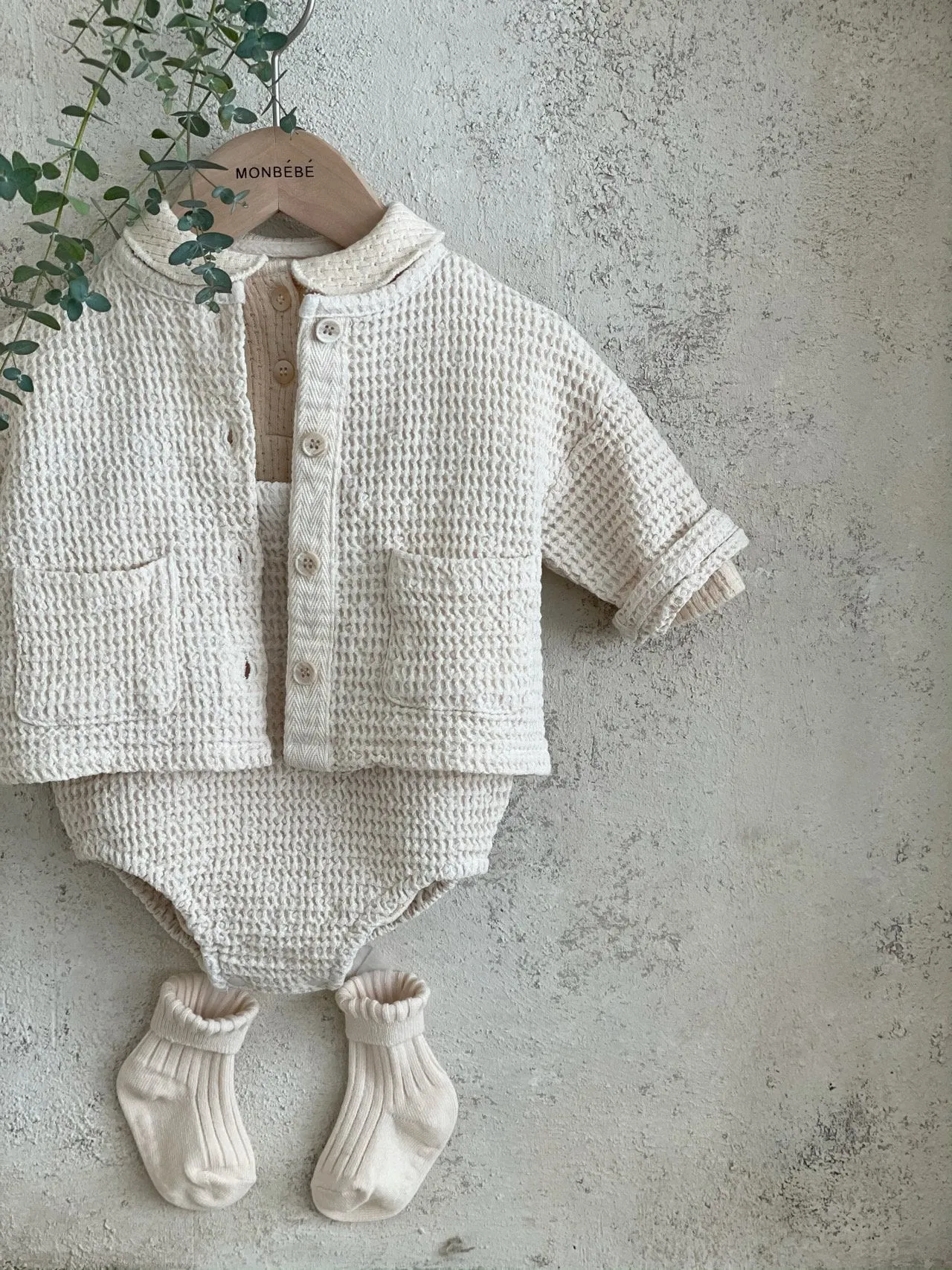 Meo Overalls, Cream