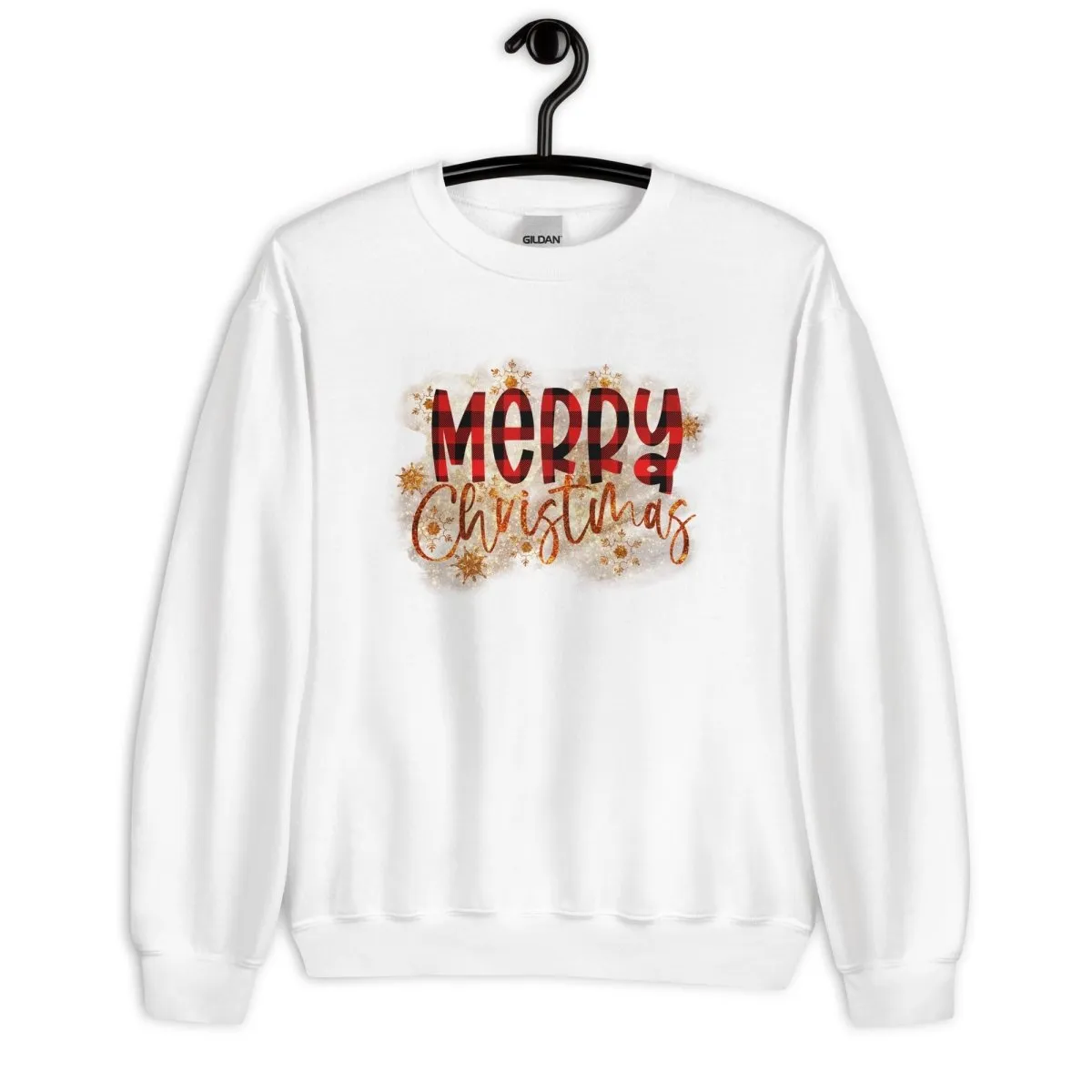 Merry Christmas Buffalo Plaid Sweatshirt