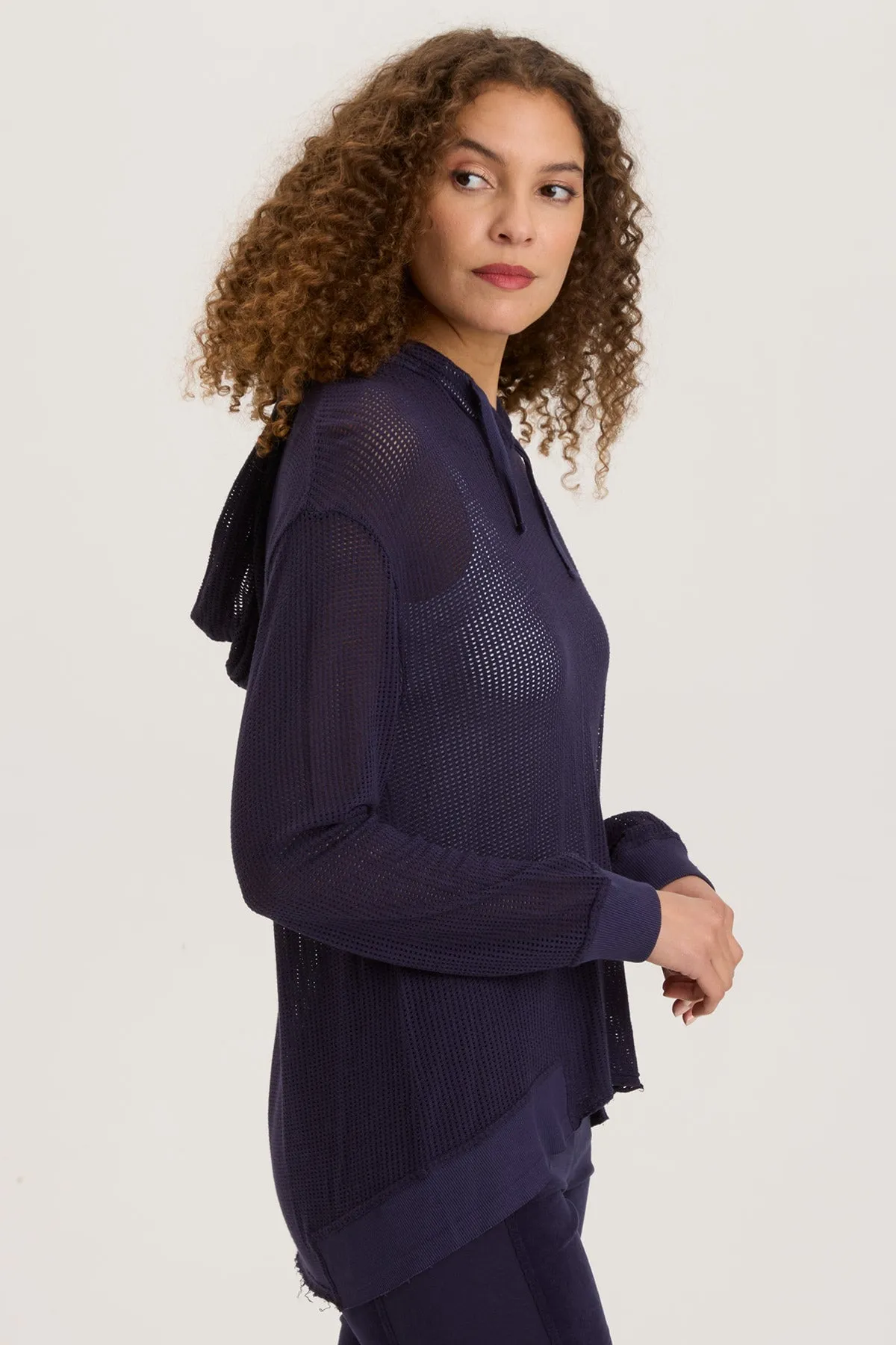 Mesh Sidel Hoodie