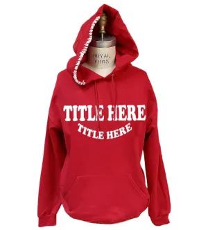 MH Signature Hoodie with Hand Stitch Detail