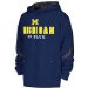 Michigan Wolverines Active Wear Poly Fleece Youth Sweatshirt