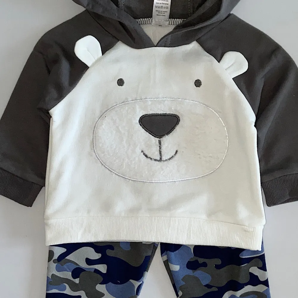 Mr bear hooded tracksuit