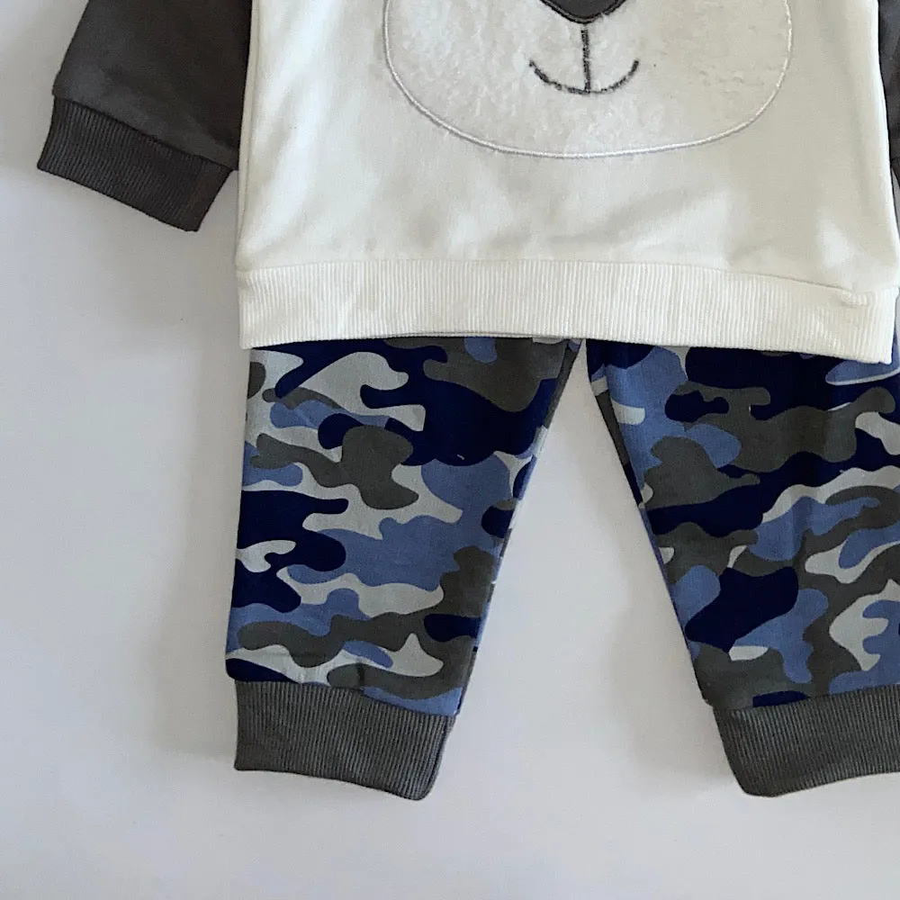 Mr bear hooded tracksuit