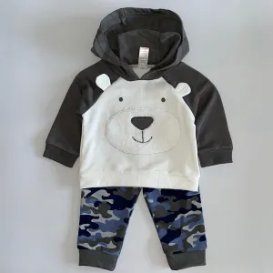 Mr bear hooded tracksuit