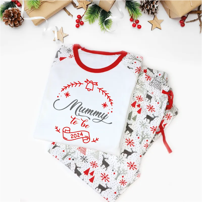 Mummy and Daddy to be Matching Christmas Pyjamas