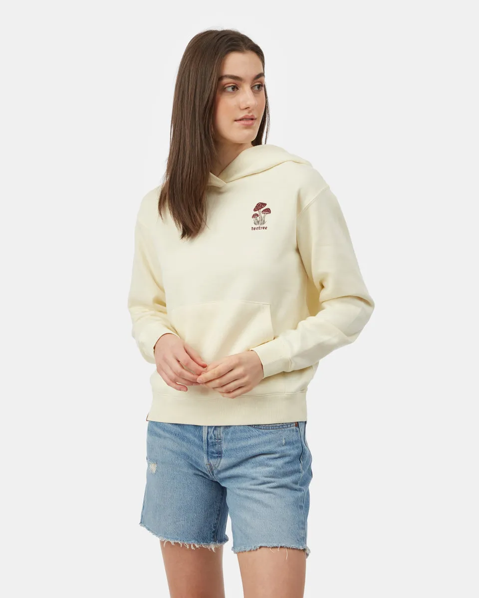 Mushroom Embroidery Hoodie