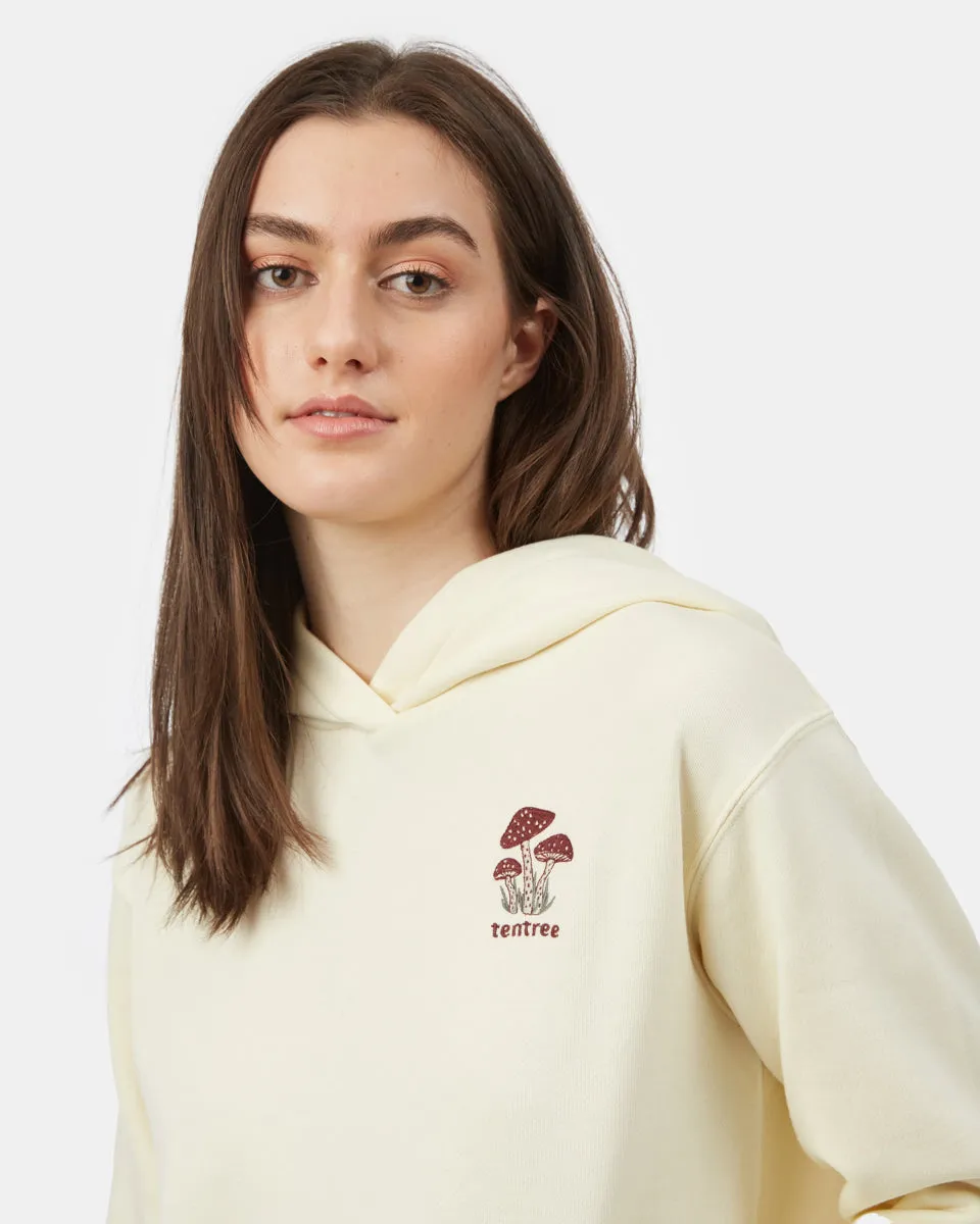 Mushroom Embroidery Hoodie