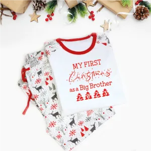 My First Christmas as a Big Brother Pyjamas