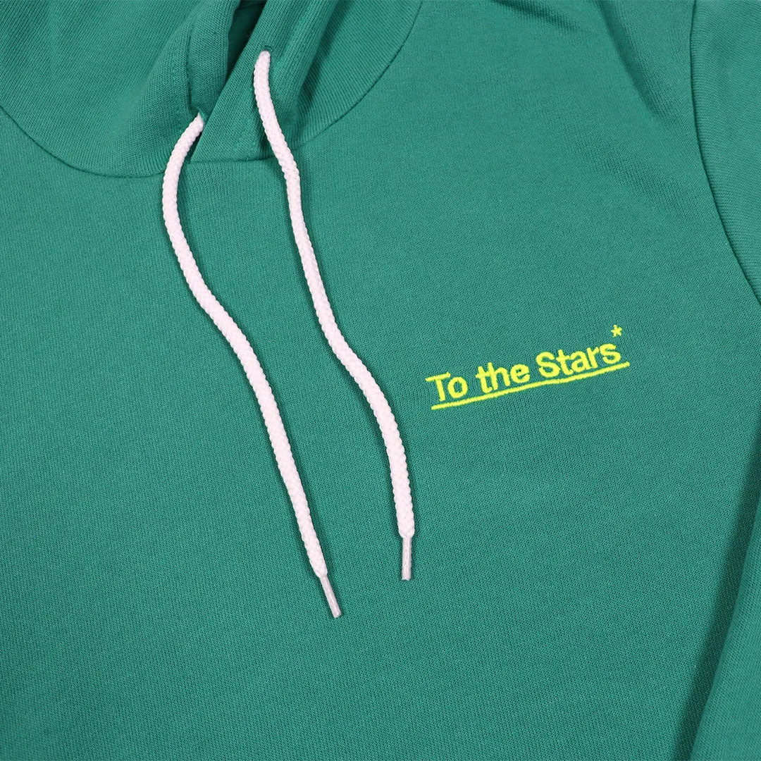 Nano Logo Pullover Hoodie Green