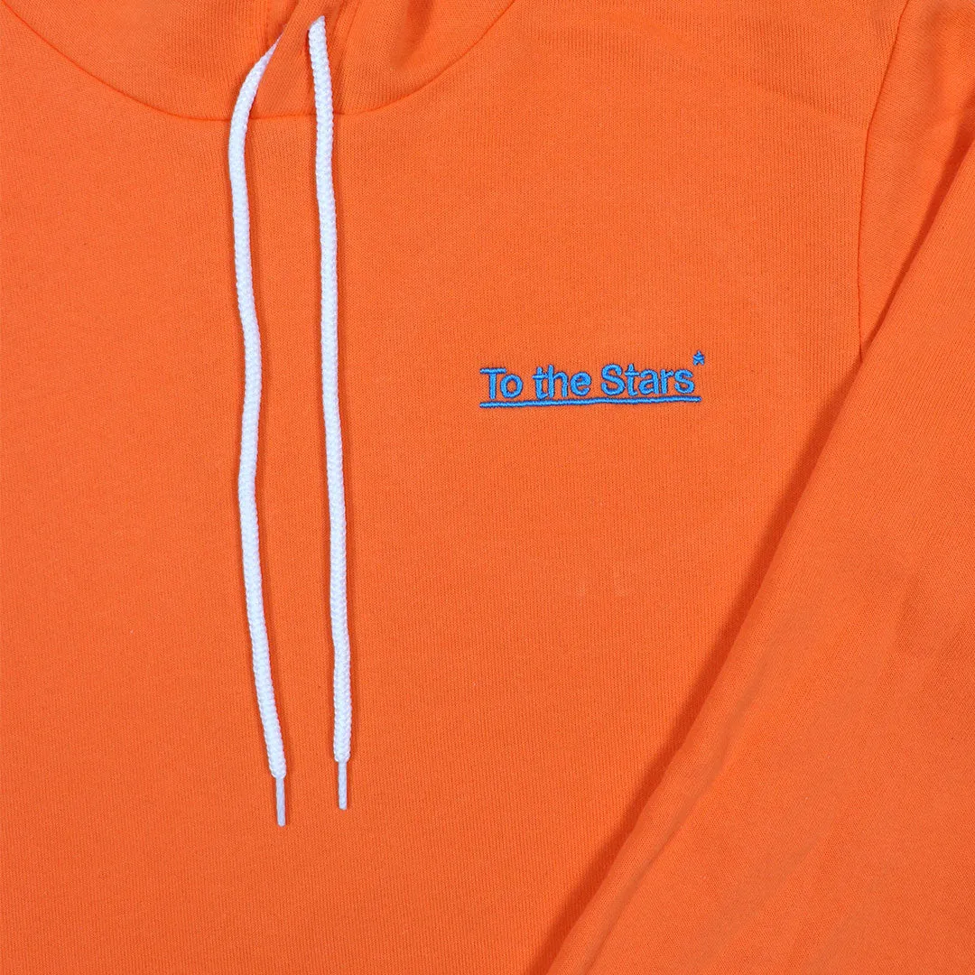 Nano Logo Pullover Hoodie Orange