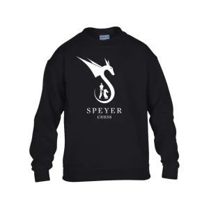 *NEW*Speyer Chess Kids Heavy Blend Fleece Crew, Youth Sizes WITH NOVELTY BACK