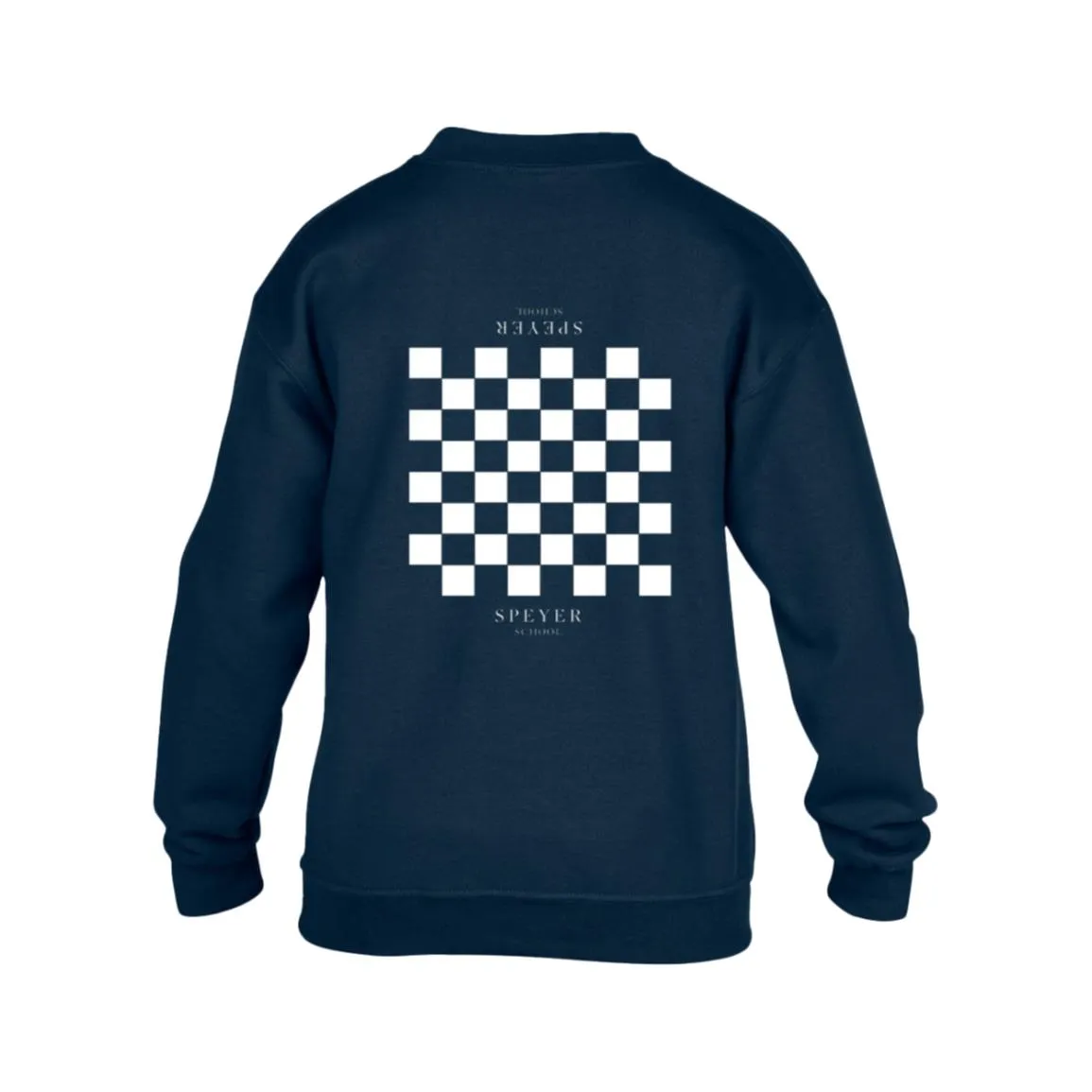 *NEW*Speyer Chess Kids Heavy Blend Fleece Crew, Youth Sizes WITH NOVELTY BACK