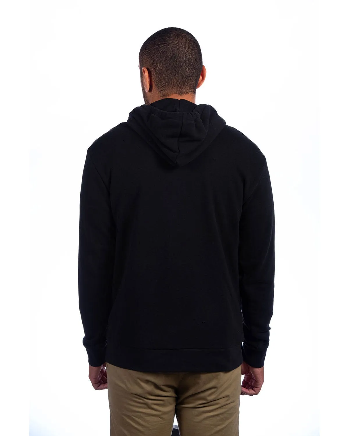 Next Level Apparel Adult Sueded French Terry Pullover Sweatshirt