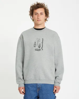Noder Sweatshirt - HEATHER GREY