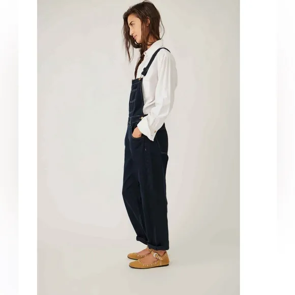 NWT Free People Ziggy Denim Overalls