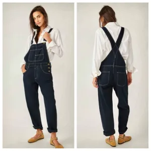 NWT Free People Ziggy Denim Overalls