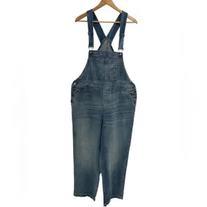 NWT Lane Bryant Mid-Rise Essential Stretch Denim Jean Overalls - Size 16