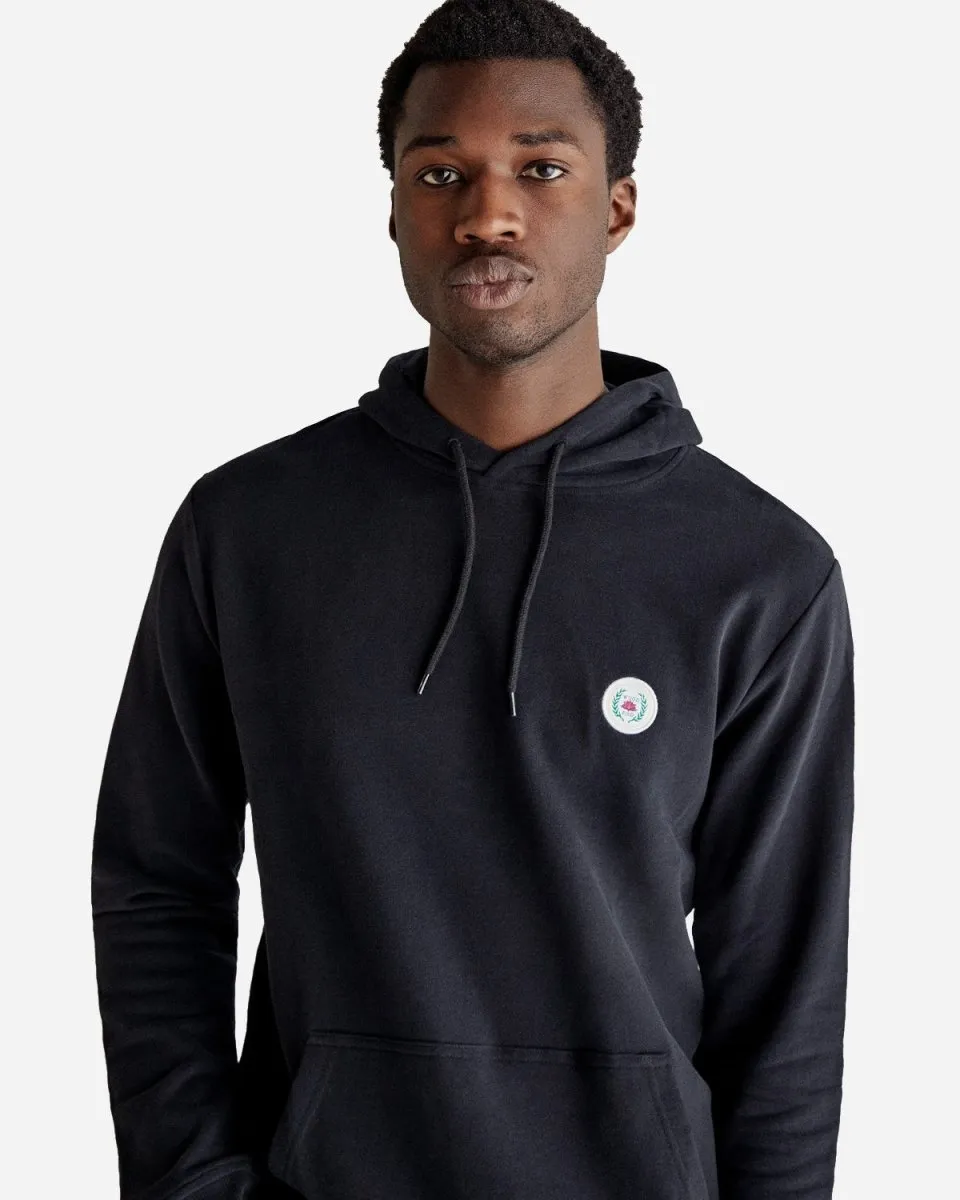 Our Shaxy Patch Hood - Black