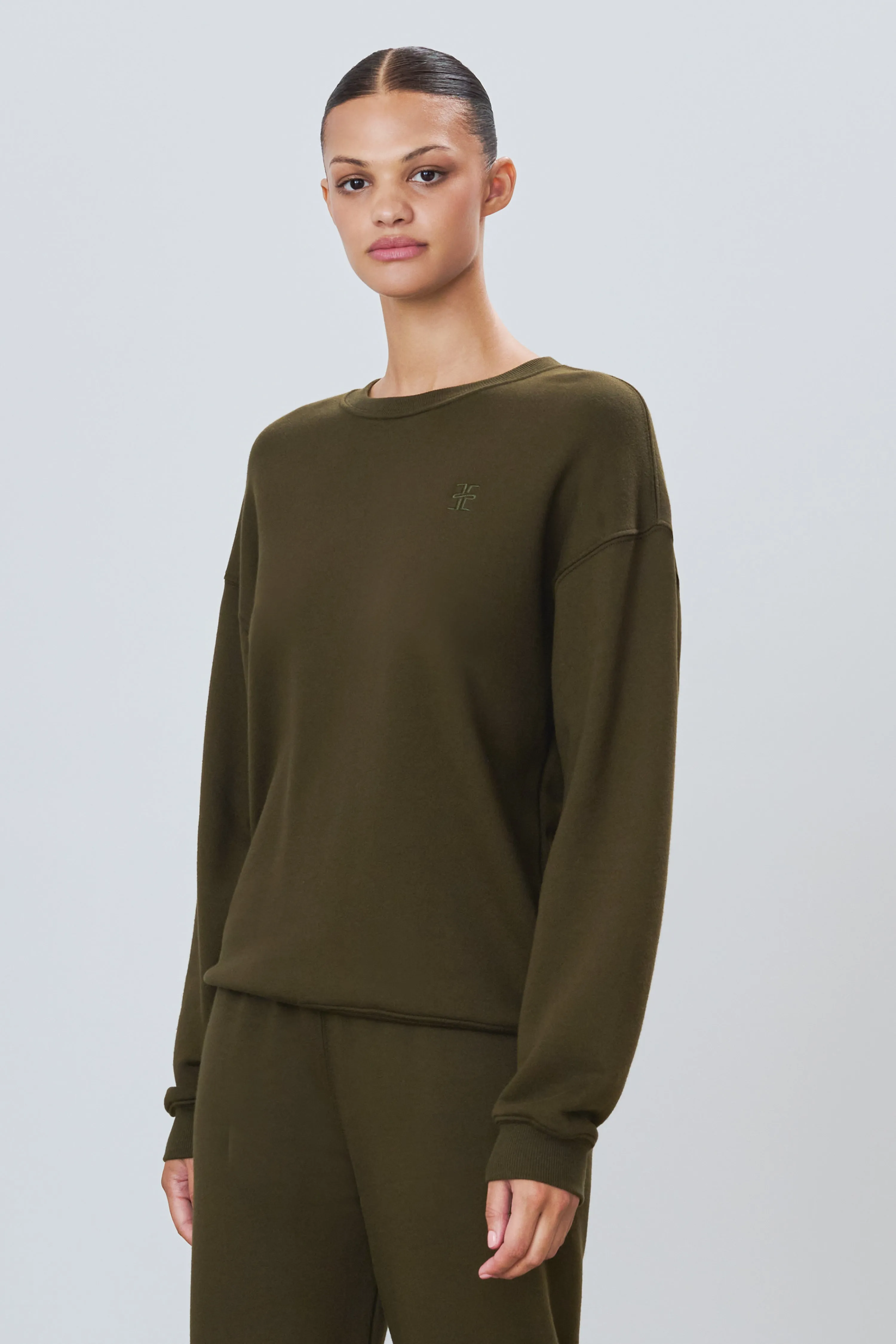 Oversized Crewneck Sweatshirt