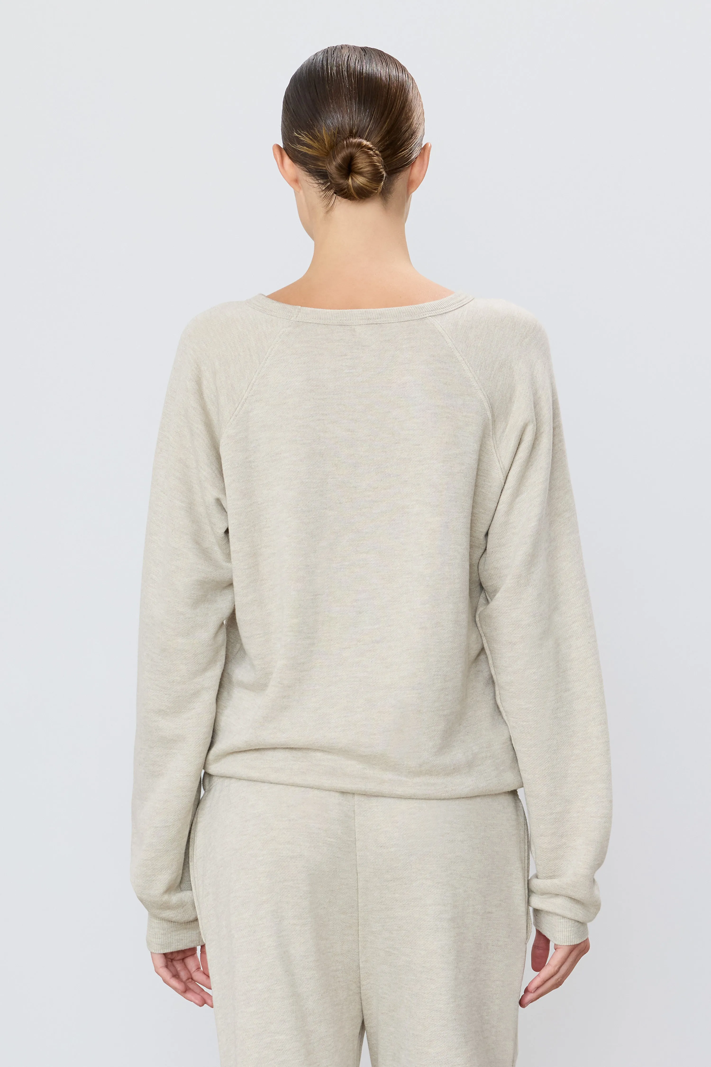Oversized Raglan Sweatshirt