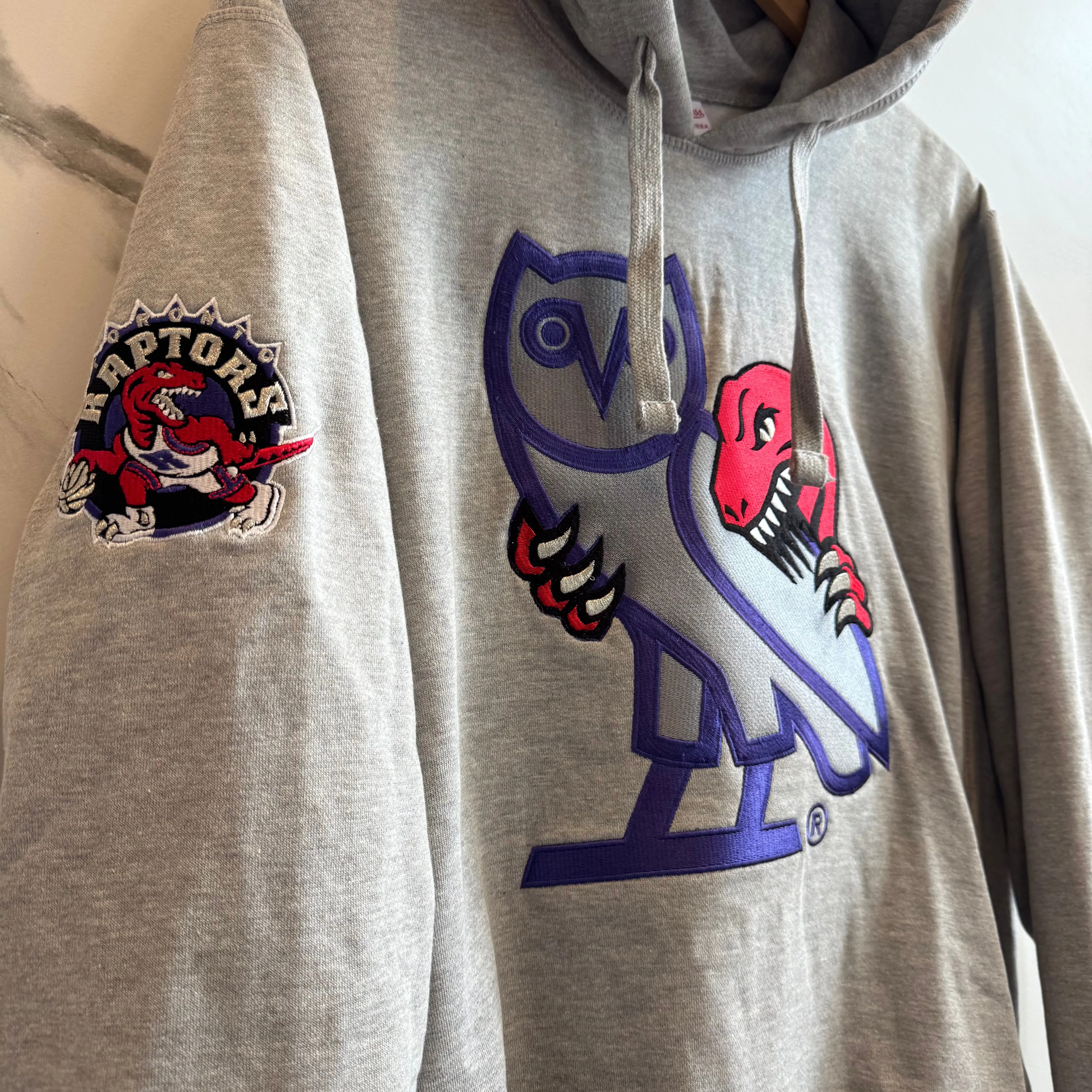 OVO x M&N Raptors Hoodie Size XL
