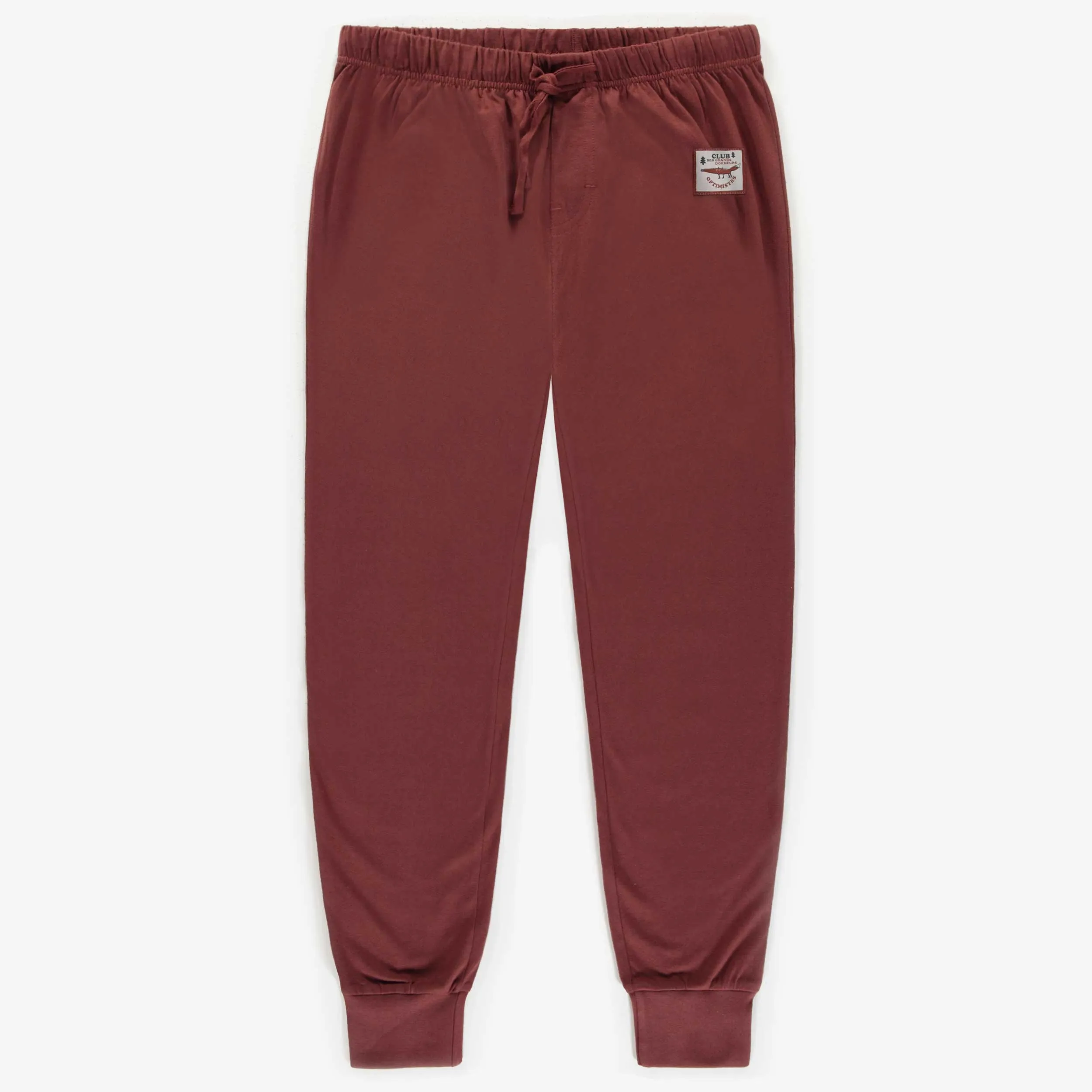 Pantalon de pyjama brun, adulte || Brown pajamas bottom, adult