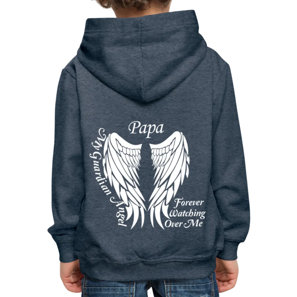Papa Guardian Angel Kids‘ Premium Hoodie