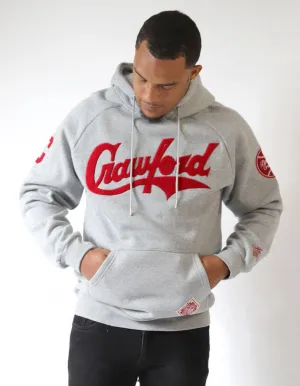 Pittsburgh Crawfords Negro League Hoodie(Grey)