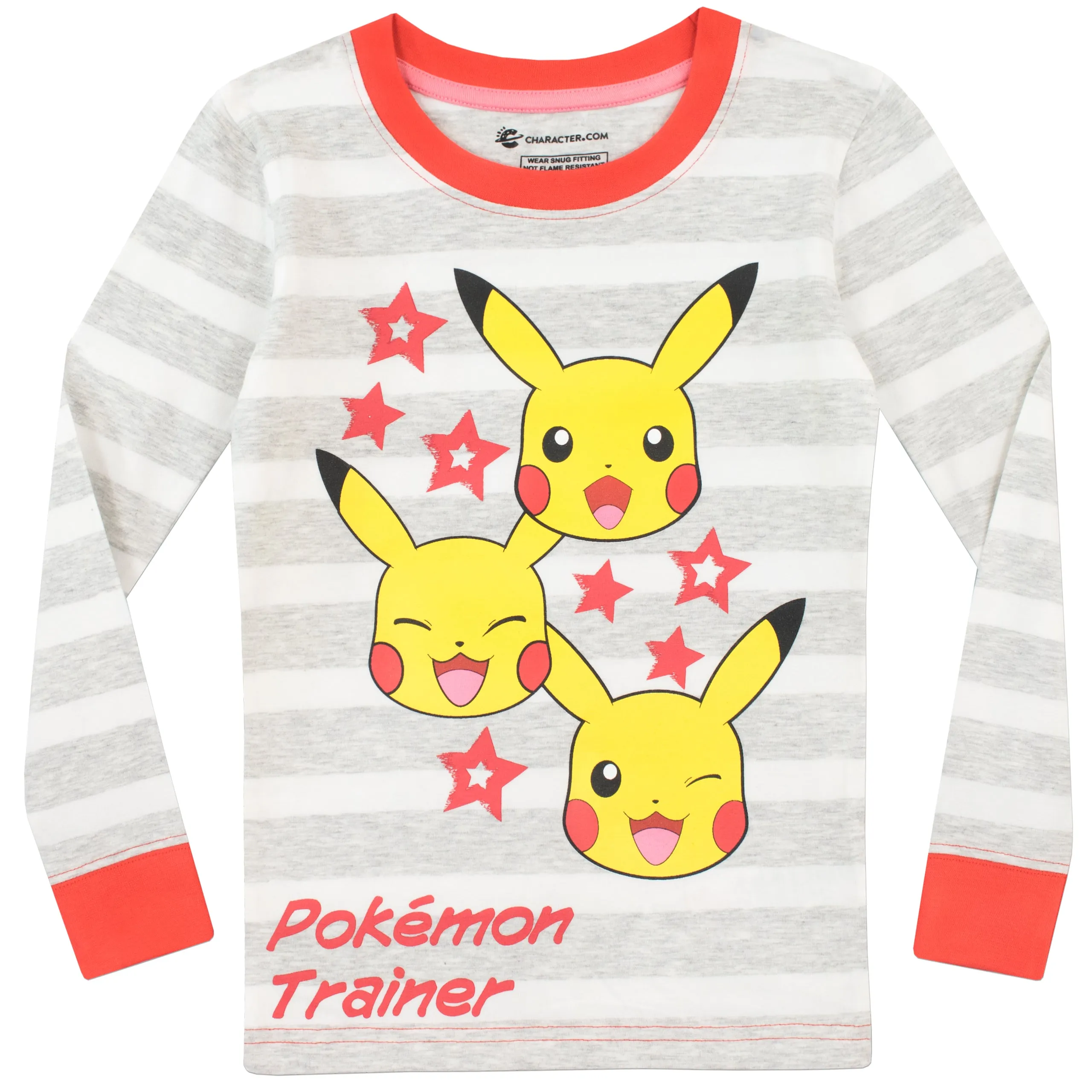 Pokemon Snuggle Fit Pikachu Pajamas