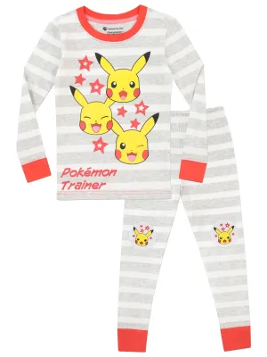 Pokemon Snuggle Fit Pikachu Pajamas
