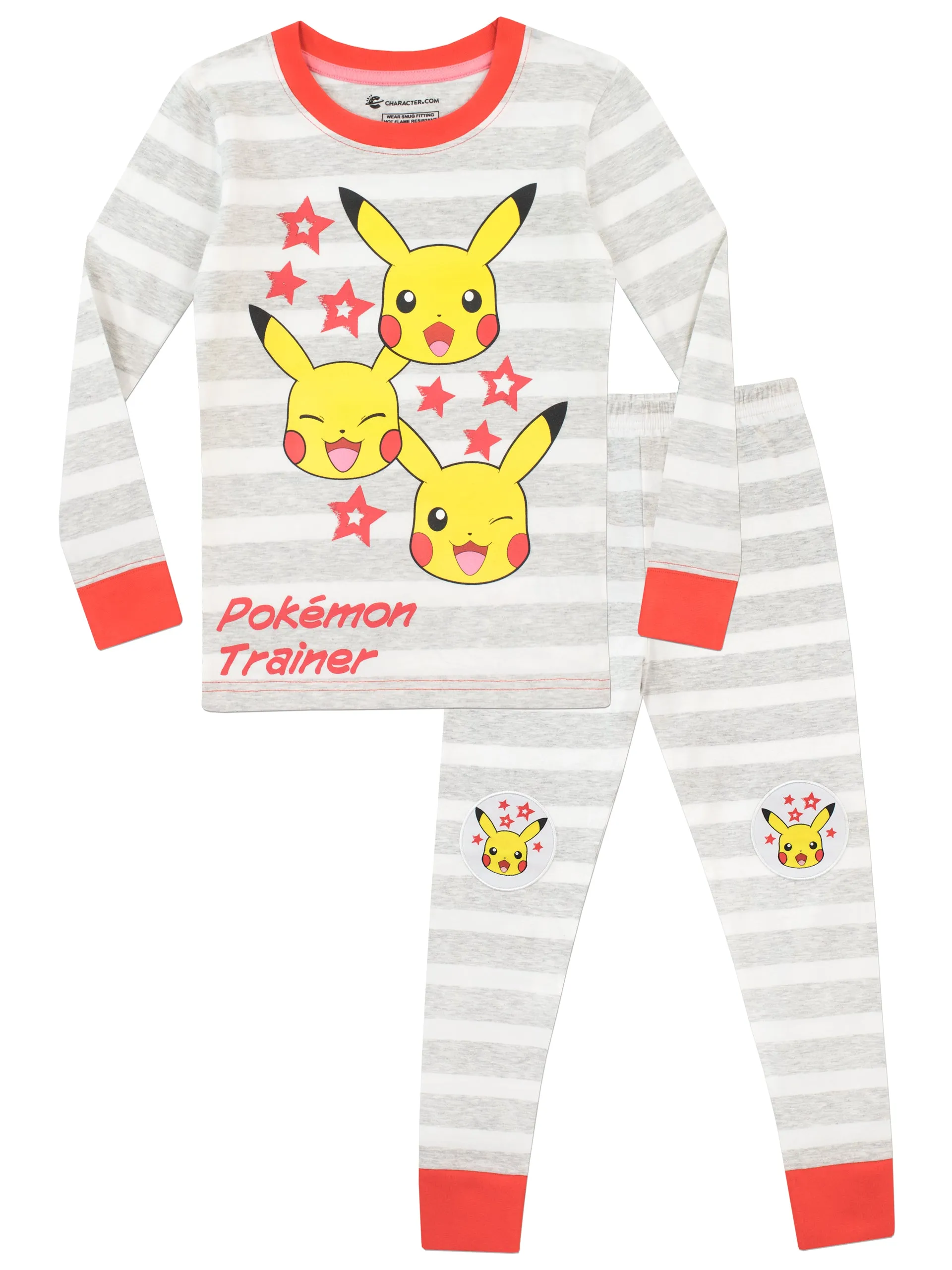 Pokemon Snuggle Fit Pikachu Pajamas