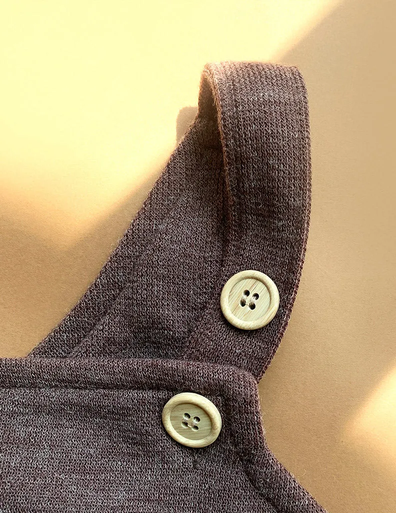 Poppy Dungarees Brown