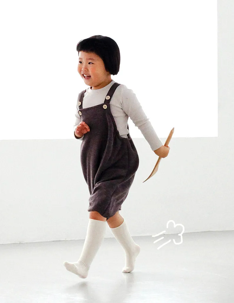 Poppy Dungarees Brown