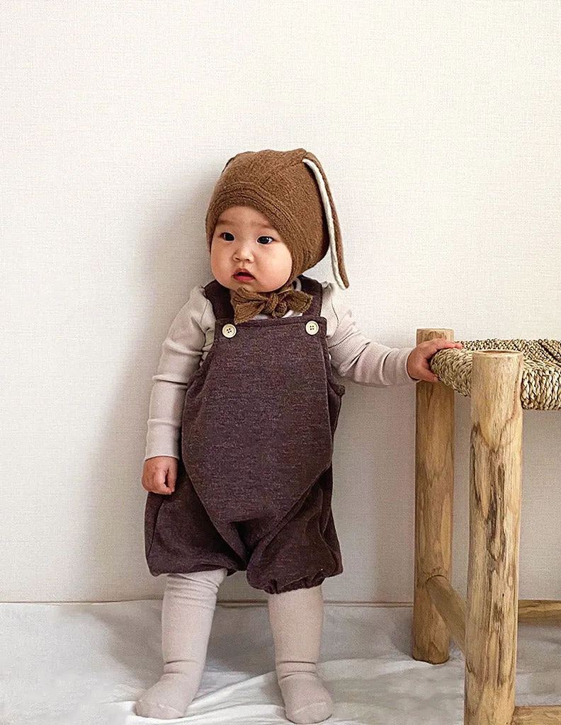 Poppy Dungarees Brown