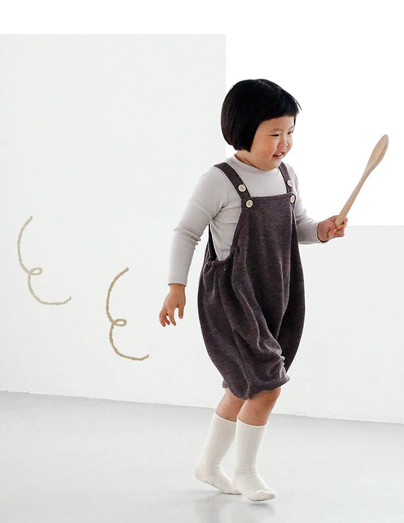 Poppy Dungarees Brown