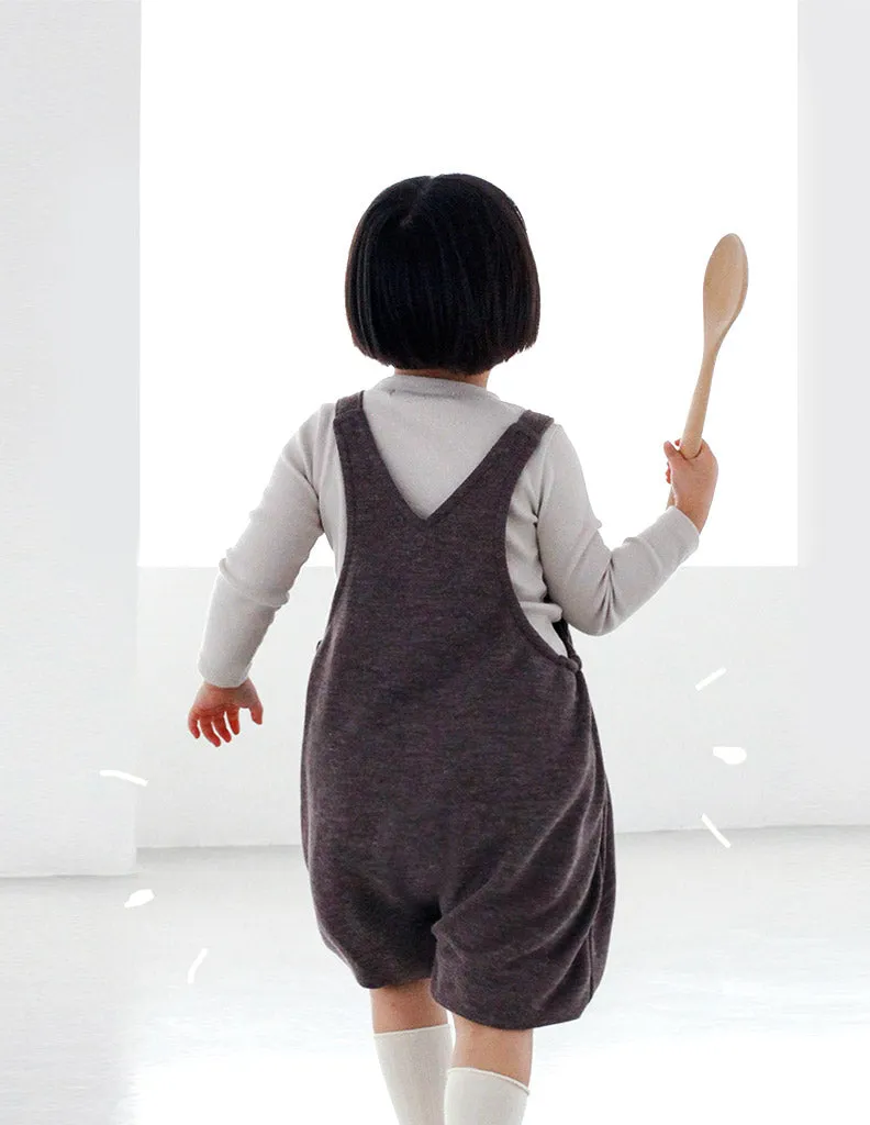Poppy Dungarees Brown