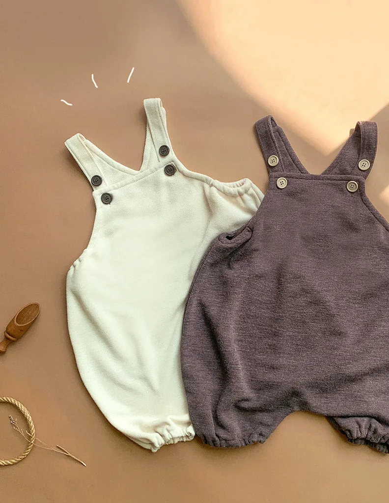 Poppy Dungarees Brown
