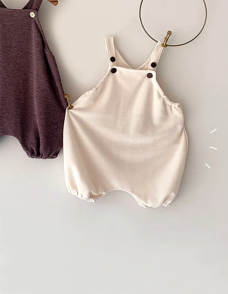 Poppy Dungarees Brown