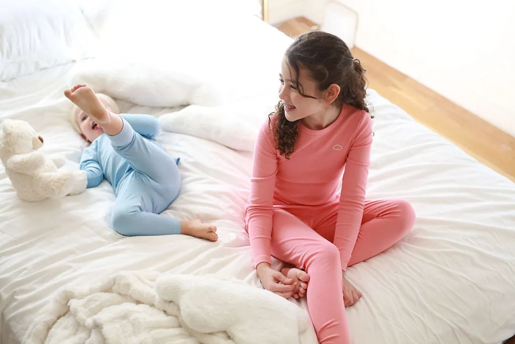 Pouf Stitched Coral Pajamas