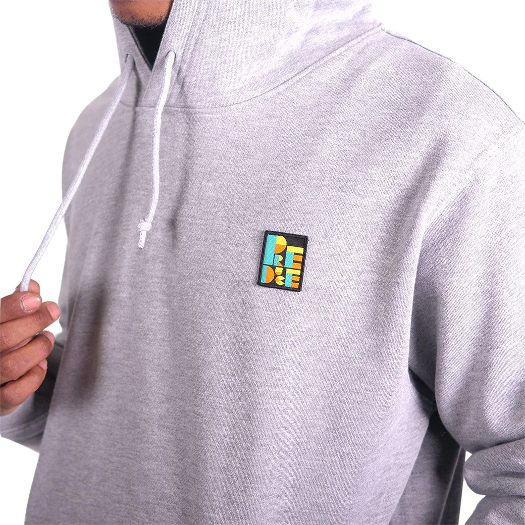 Preduce Outlines Hoodie Heather Grey