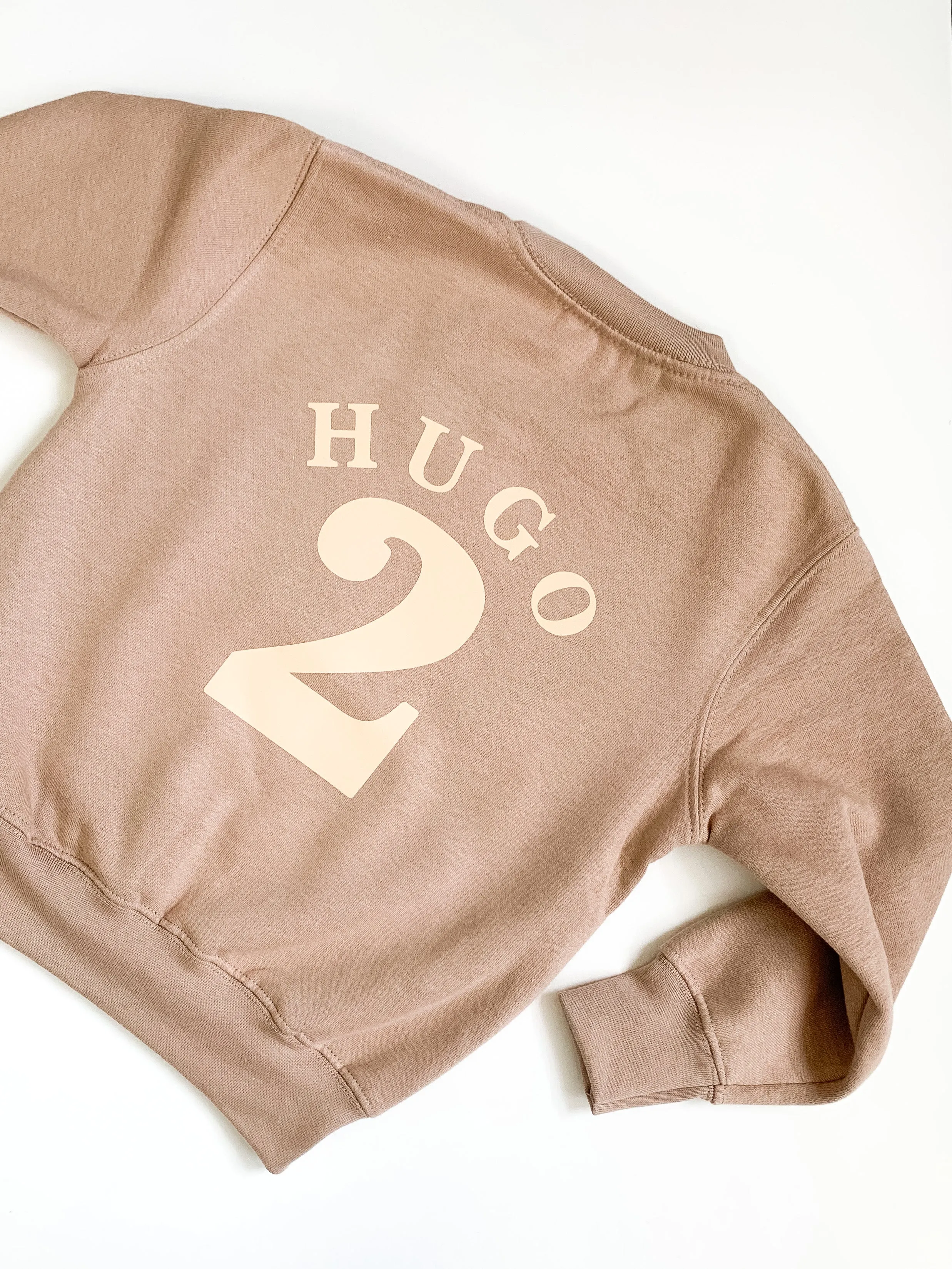 Print Birthday Sweatshirt
