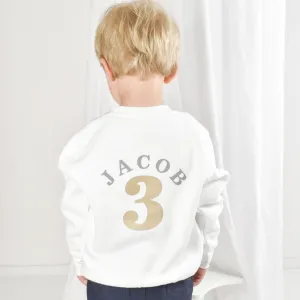Print Birthday Sweatshirt