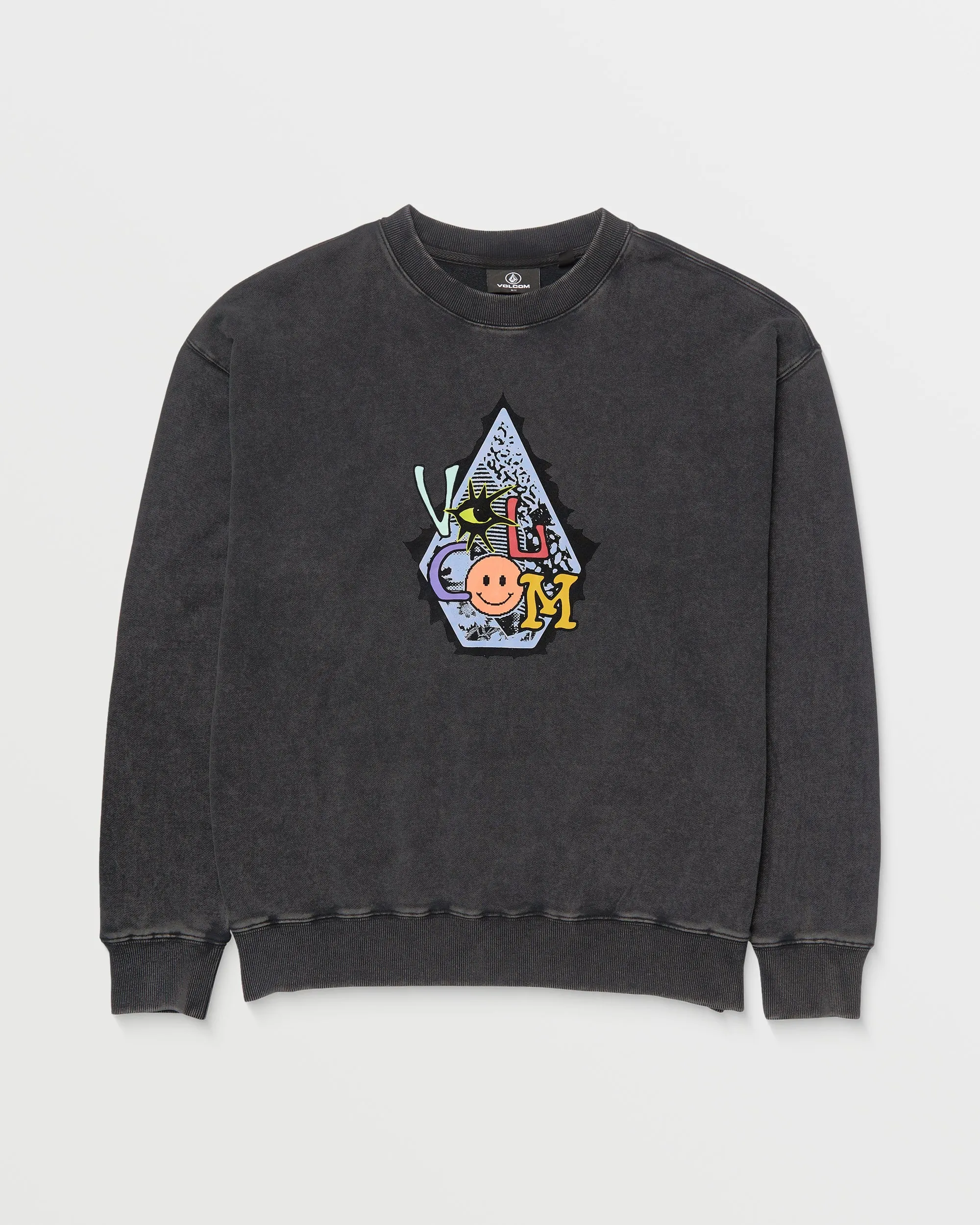 Psychosis Pullover - WASHED BLACK - (KINDER)